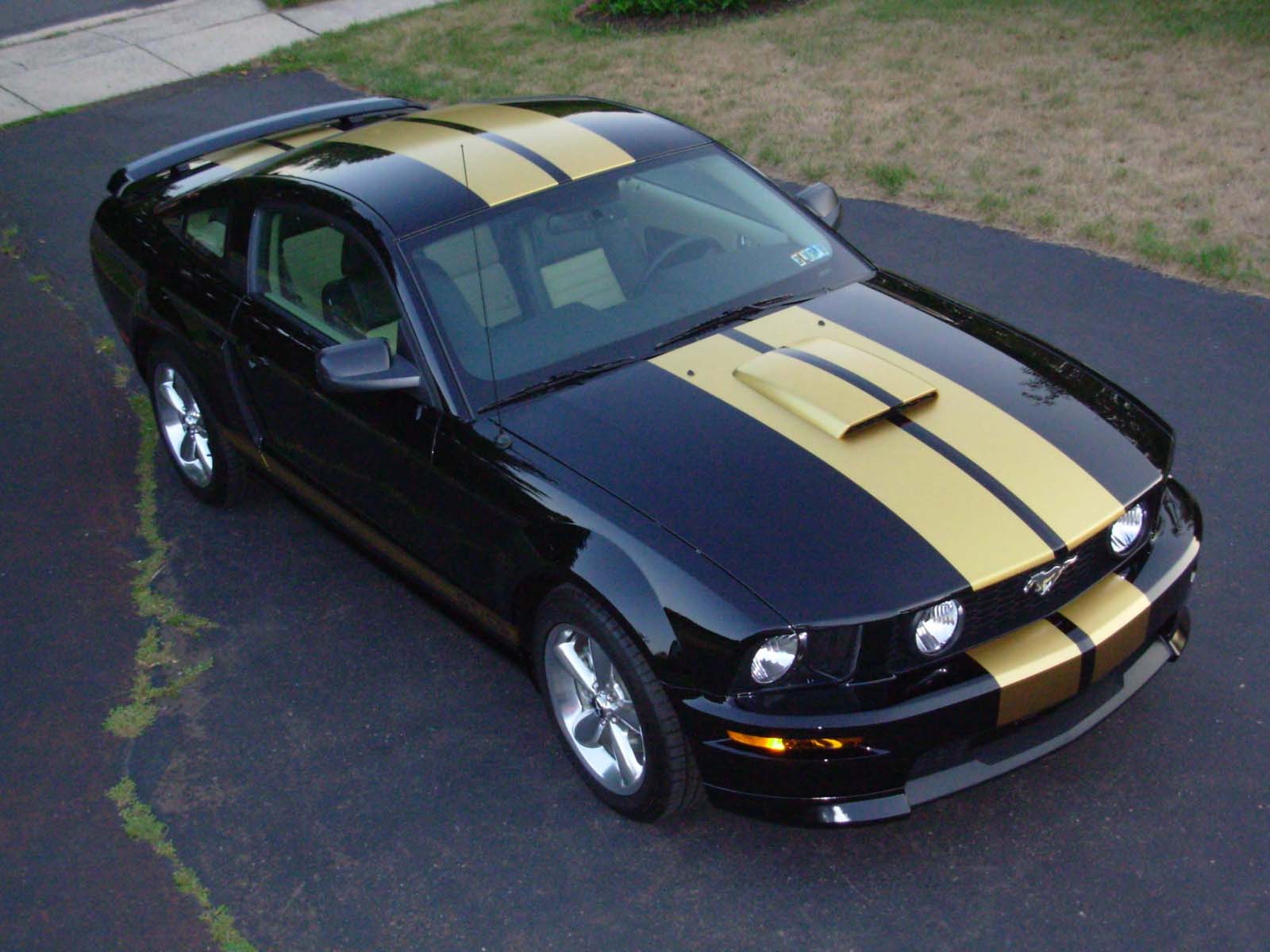 1998 Ford mustang racing stripes #4