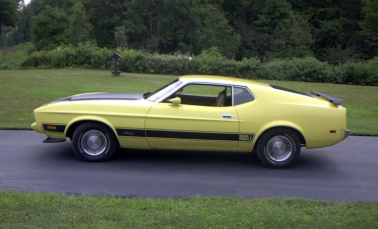 Timeline 1973 Mustang The