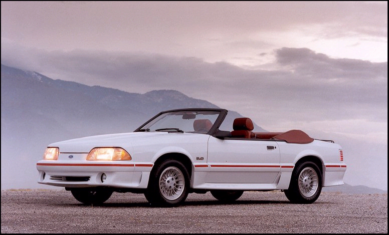 87 Ford mustang lx convertible #10