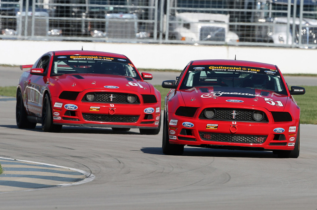 Mustangs at Indy
