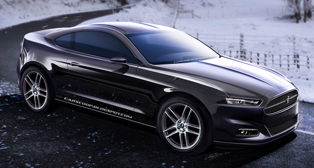 Black 2015-Ford-Mustang-Carscoop11
