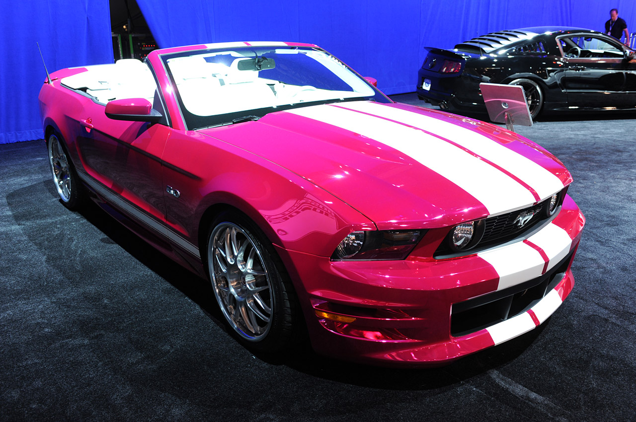 New pink ford mustang #9