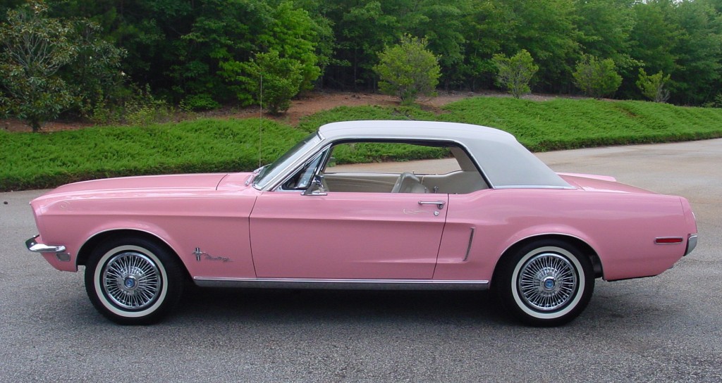 New pink ford mustang #3