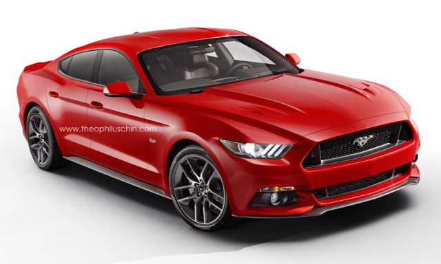 A 2015 Ford Mustang... Sedan?