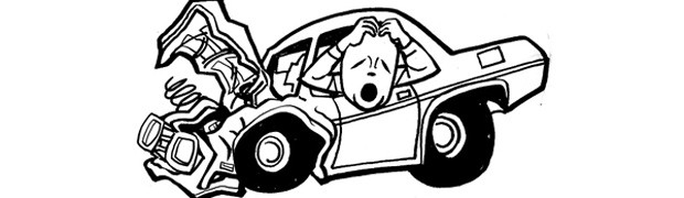 free clipart wrecked car - photo #9