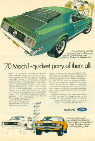 1969-1970 Mustang Ads - The Mustang Source