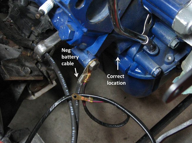 1970 351c starter cable - The Mustang Source - Ford ... 67 el camino wiring diagram neutral switch 