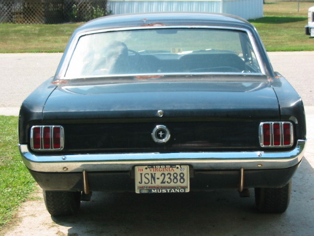1965 Ford mustang window sticker #10