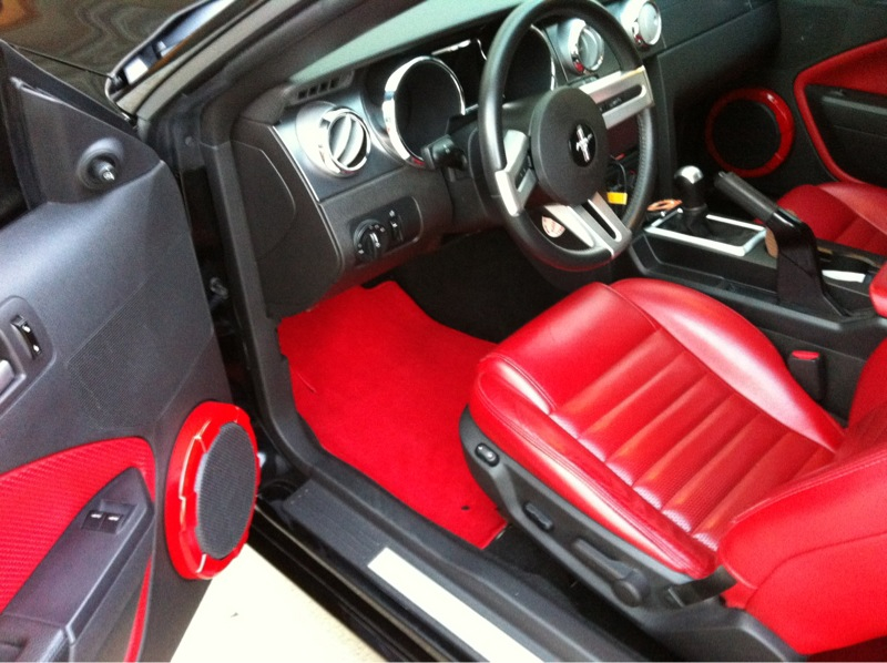 2007 With Red Interior The Mustang Source Ford Mustang