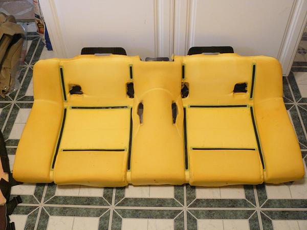 Replaced cloth seat covers for Leather!-rear-seat-foam.jpg