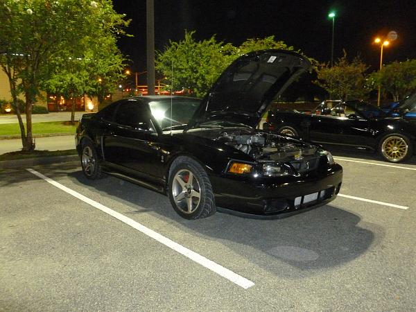 Lafayette Louisiana Thursday Night Meet, O'Charleys Restaraunt-p1010253.jpg