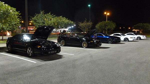 Lafayette Louisiana Thursday Night Meet, O'Charleys Restaraunt-p1010258.jpg