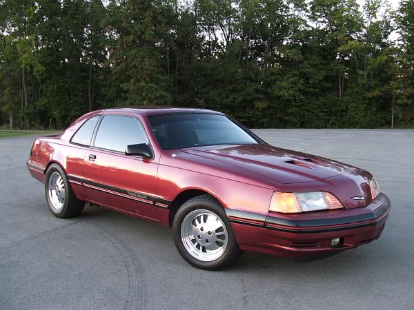 '88 T-Bird ... any good?-rightfrontshotpark.jpg