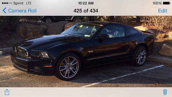 My new ride a 14 Mustang GT premium with track pack-image-570612056.jpg