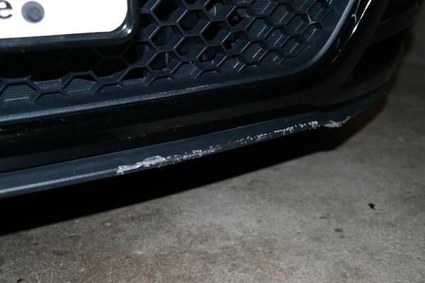 What did you do with your Mustang today?*-splitter-damaged.jpg