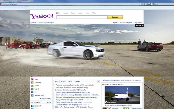 Check out the Mustang Customizer flash ad on Yahoo-mustang-ad-browser.jpg