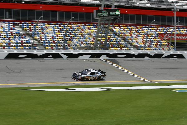 Mustang hits the track at Daytona-mustang-daytona-wall.jpg
