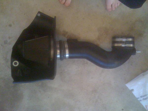 Airaid cold air intake, throtle body spacers, powered by ford engine cover FOR SALE-image-2949453322.jpg