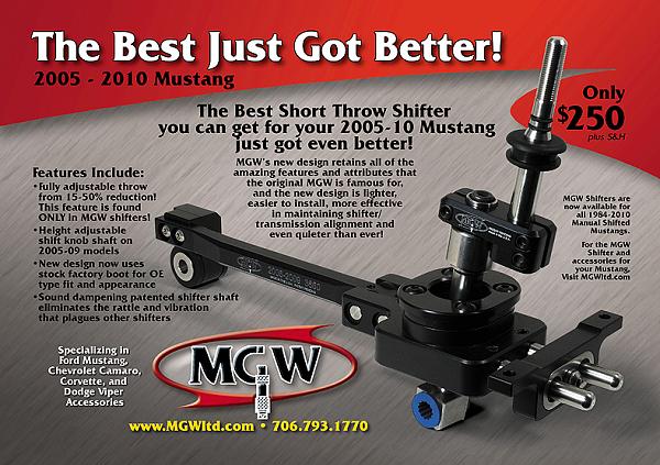 OFFICIAL ANNOUNCEMENT AND PICS OF NEW DESIGN MGW SHIFTER FOR 2005-2009 MUSTANG GT&gt;&gt;-mgw-0610-mustang-2010-shifter-ad.jpg