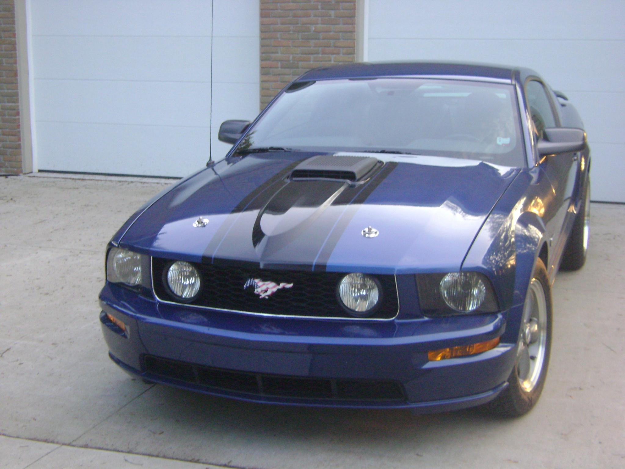 Ford mustang shaker hood kits #2