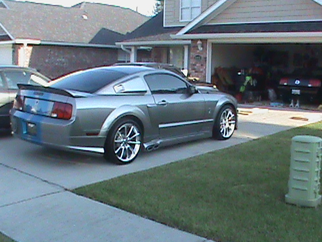 Mustang Side Exhaust