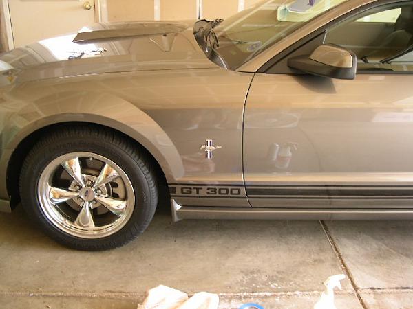 Pony fender emblem install!!-27.jpg