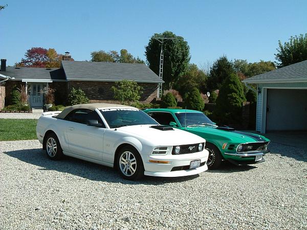 Tried on some hoods today! **56KWarning**-stangs3.jpg