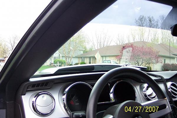 Steeda Cowl hood installed-inside.jpg