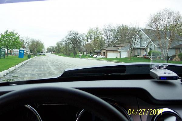 Steeda Cowl hood installed-inside1.jpg