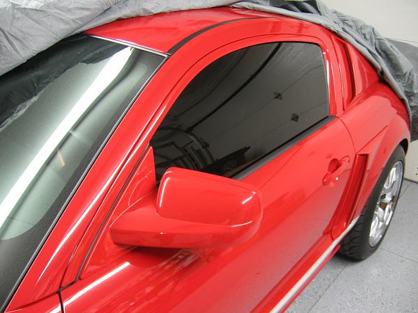 Agent 47 Mirrors installed -----mustang-painted-mirror-molding.jpg