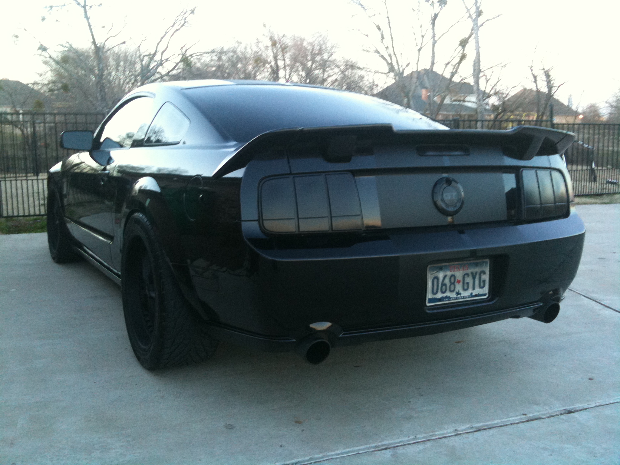 49++ 2008 Mustang Gt Murdered Out Wallpaper HD download