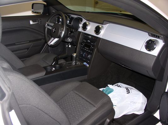 My First Interior Mod The Mustang Source Ford Mustang Forums