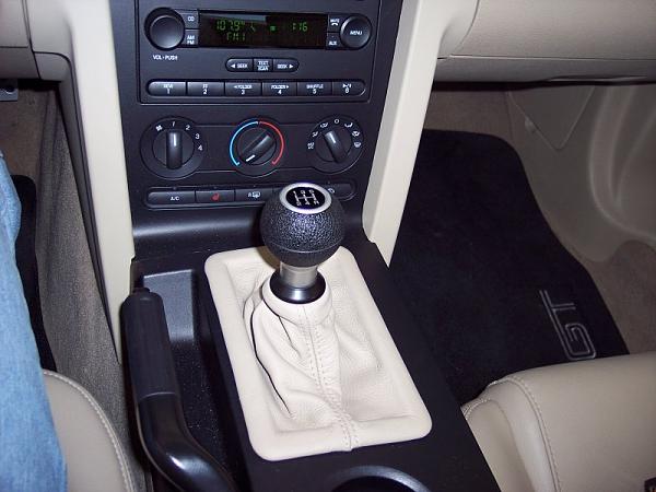 Leather accents for your Stang!-shiftboot.jpg