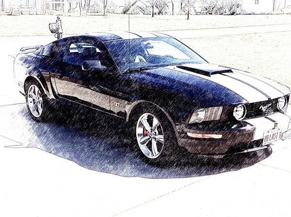 2007-2009 S-197 Gen 1 FORD MUSTANG Black Picture Gallery!-image-3881297984.jpg