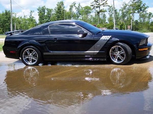 Black stangs with boss stripes!-water1.jpg