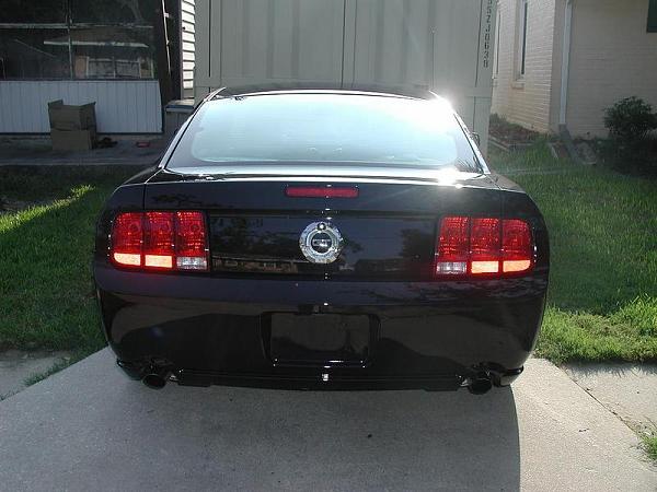 2005-2009 S-197 Gen 1 FORD MUSTANG Black Picture Gallery!-rear.jpg