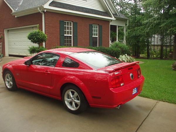 2005-2008 Ford Mustang S-197 Gen 1 Torch Red Picture Gallery-08rear.jpg