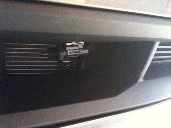 Found this in my grille. What is it?-mustang-grill.jpg