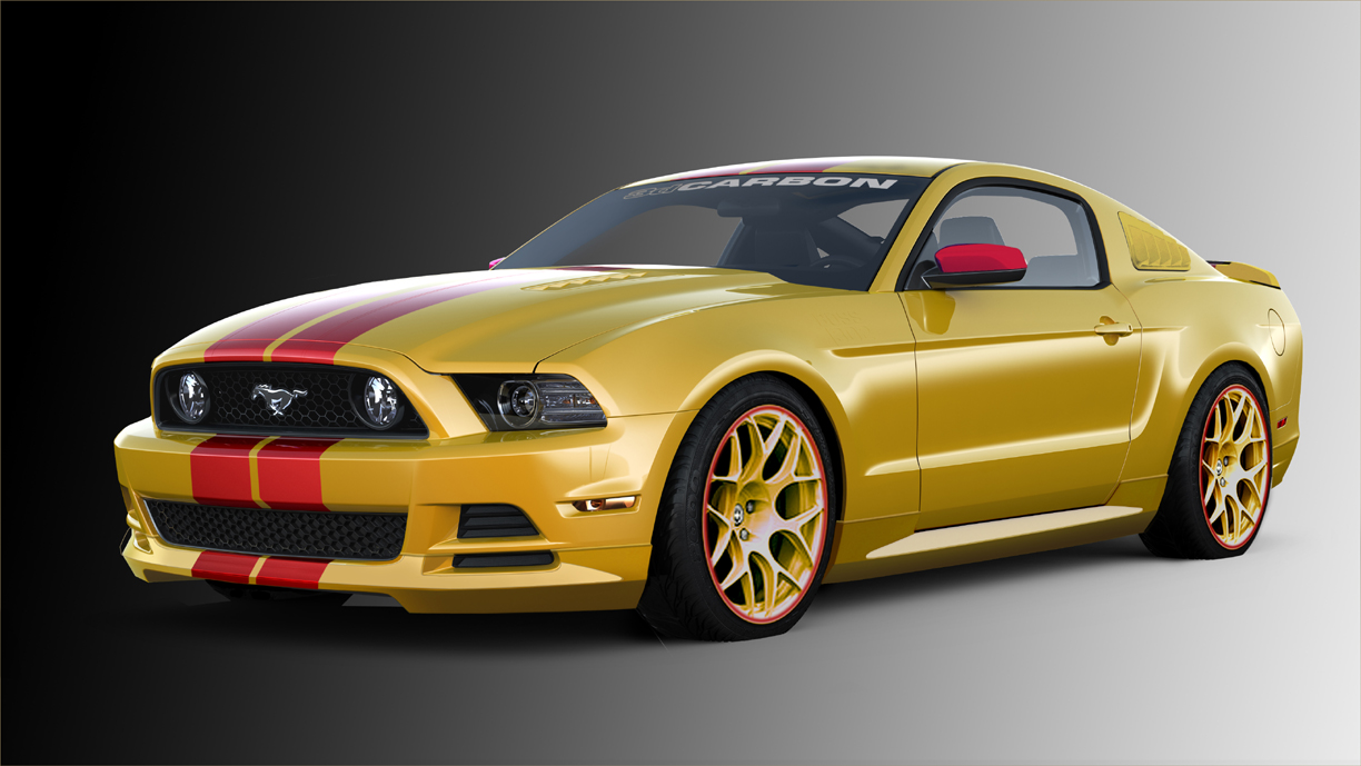 3D Carbon front air dam - The Mustang Source - Ford Mustang Forums