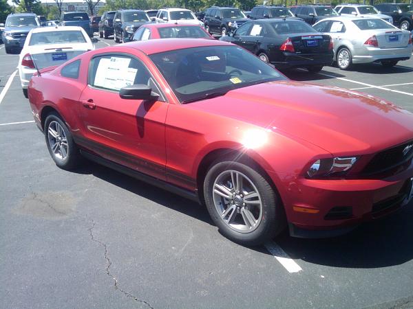 Two 2011 V6 Mustangs on the ground in NoVA - Cowles Ford-2010-04-29-13.03.16.jpg