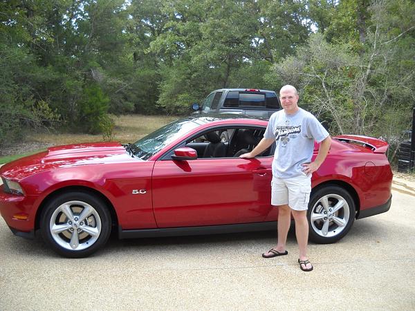 My New Red Candy 5.0 and its delicious.-picofmewithmustang.jpg