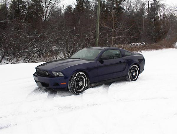 Got my Snow Tire &amp; Wheel Pkg. finished up today ...-2010-1st-snow-2.jpg