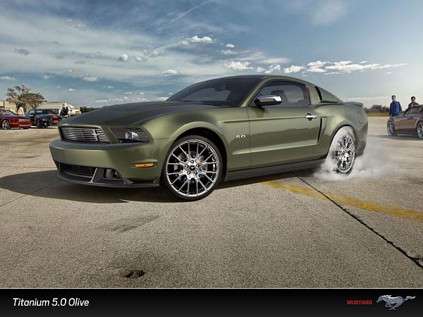 FORD MUSTANG CUSTOMIZER WEBSITE See Member Renderings From 2011! Now Picture Gallery!-titanium-5.0-olive.jpg