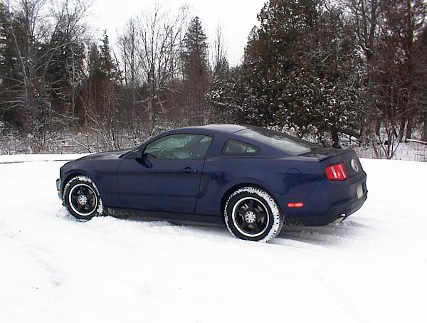 Put on my winter wheels and tires-2010-1st-snow-1.jpg