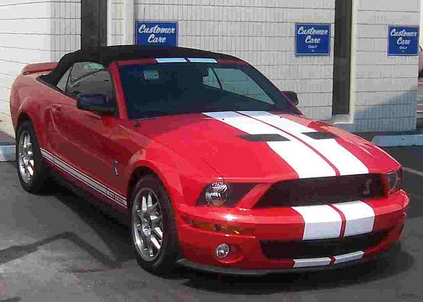 Tons Of New Shelby Pics - Red Coupe-at_dealer_2.jpg