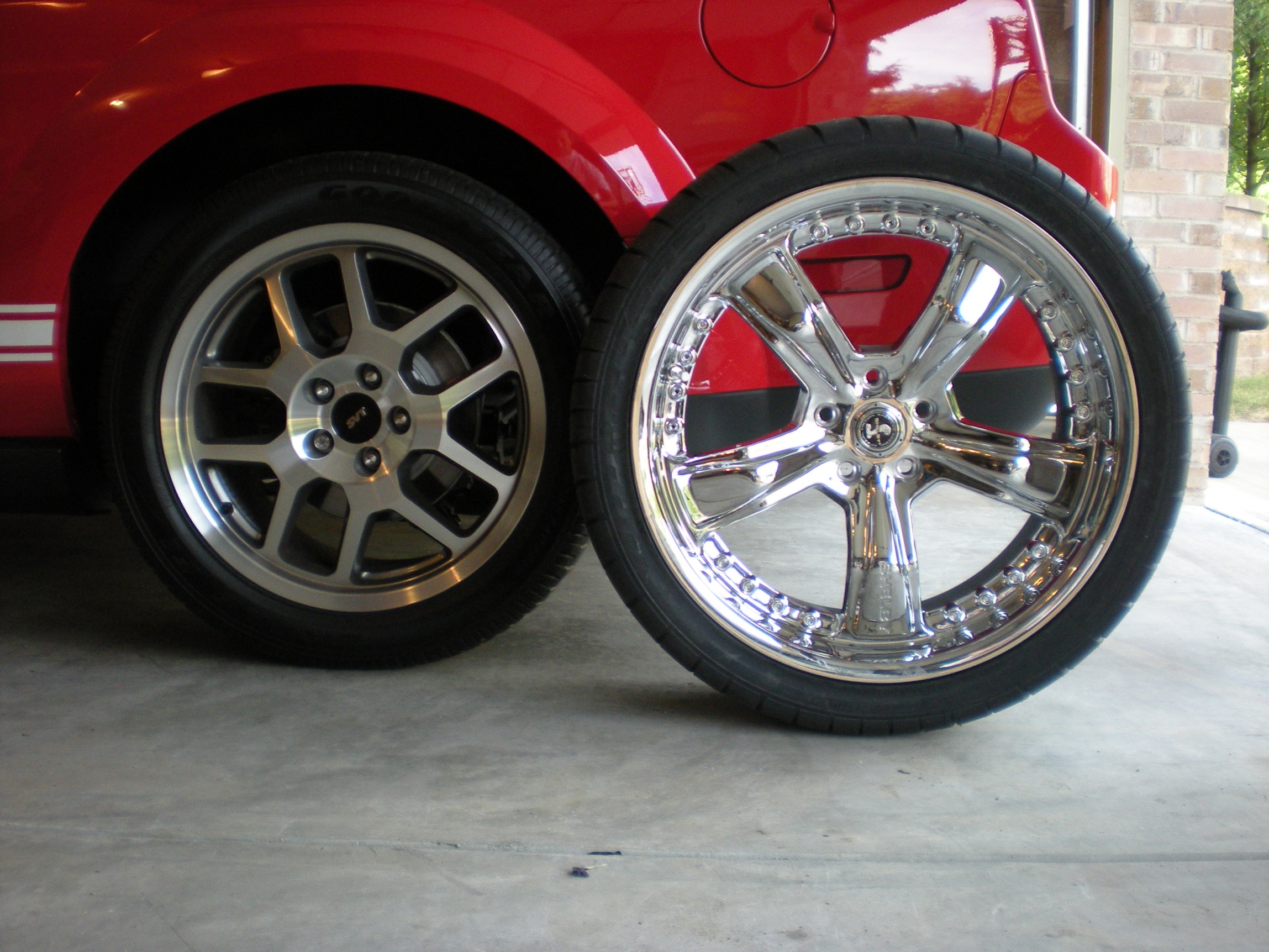 Pix of any 20" rims? - The Mustang Source - Ford Mustang Forums 17 Inch Rims Vs 20 Inch Rims