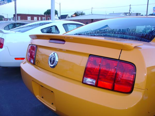 Here's pics of 2007 Orange GT from my Local Ford Dealership today 6/15/06-dsc04087.jpg