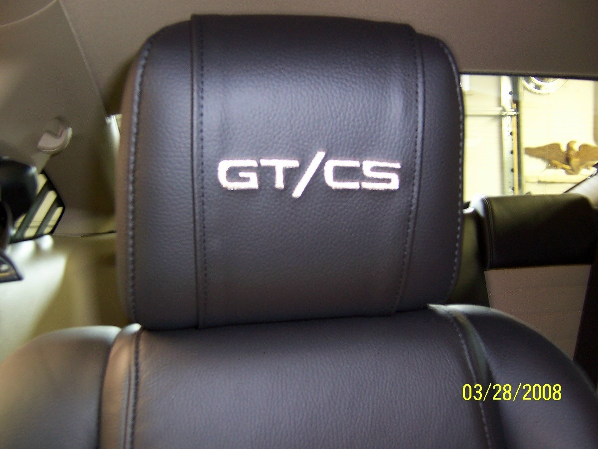 Ford mustang headrest wraps #4