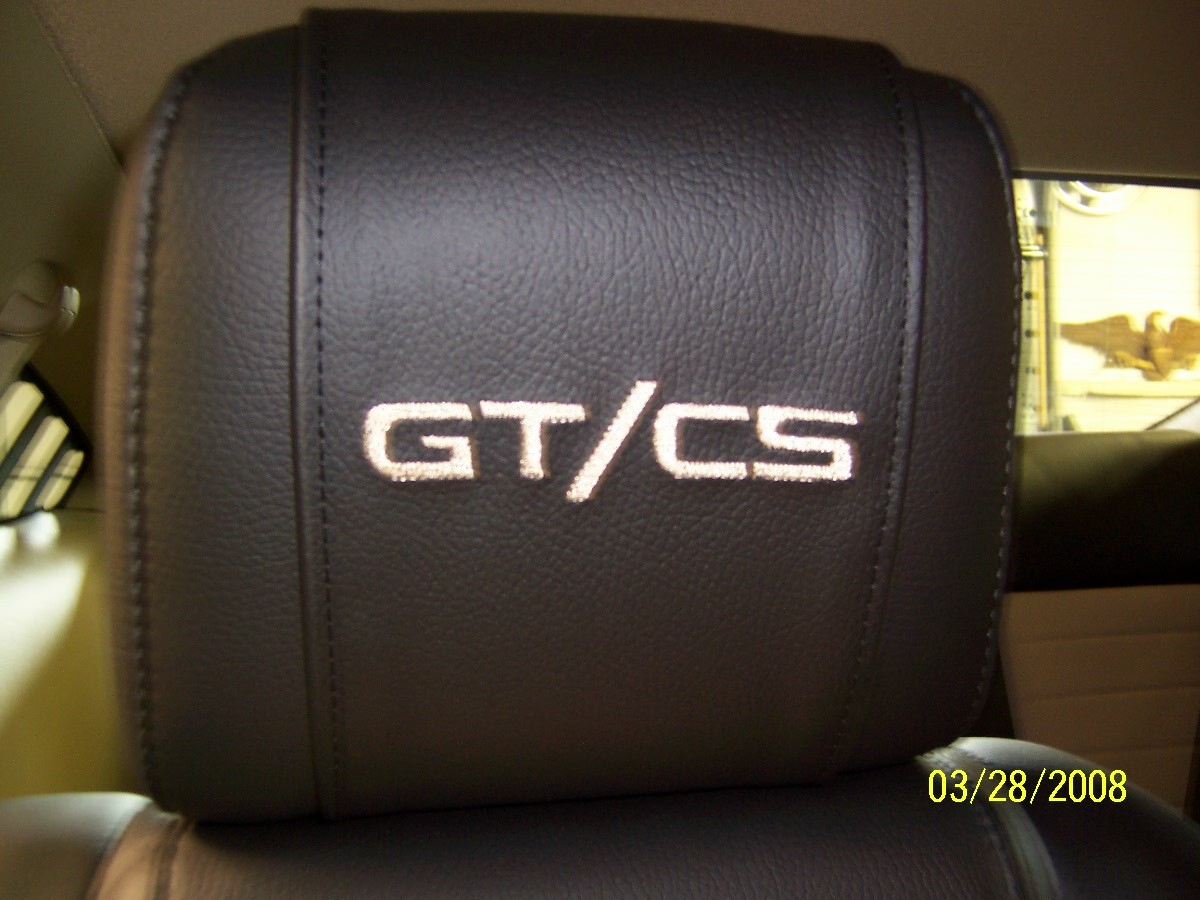 Ford mustang headrest wraps #5