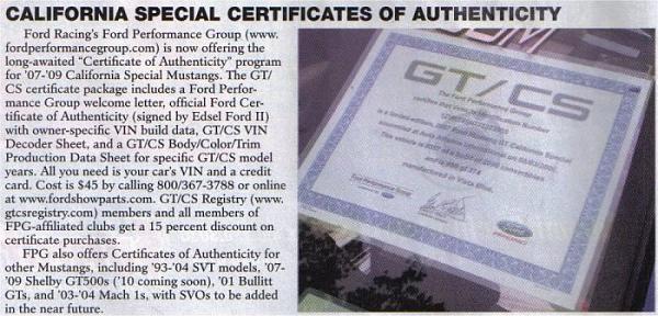 GT/CS Registry in this month's Mustang Monthly-article.jpg